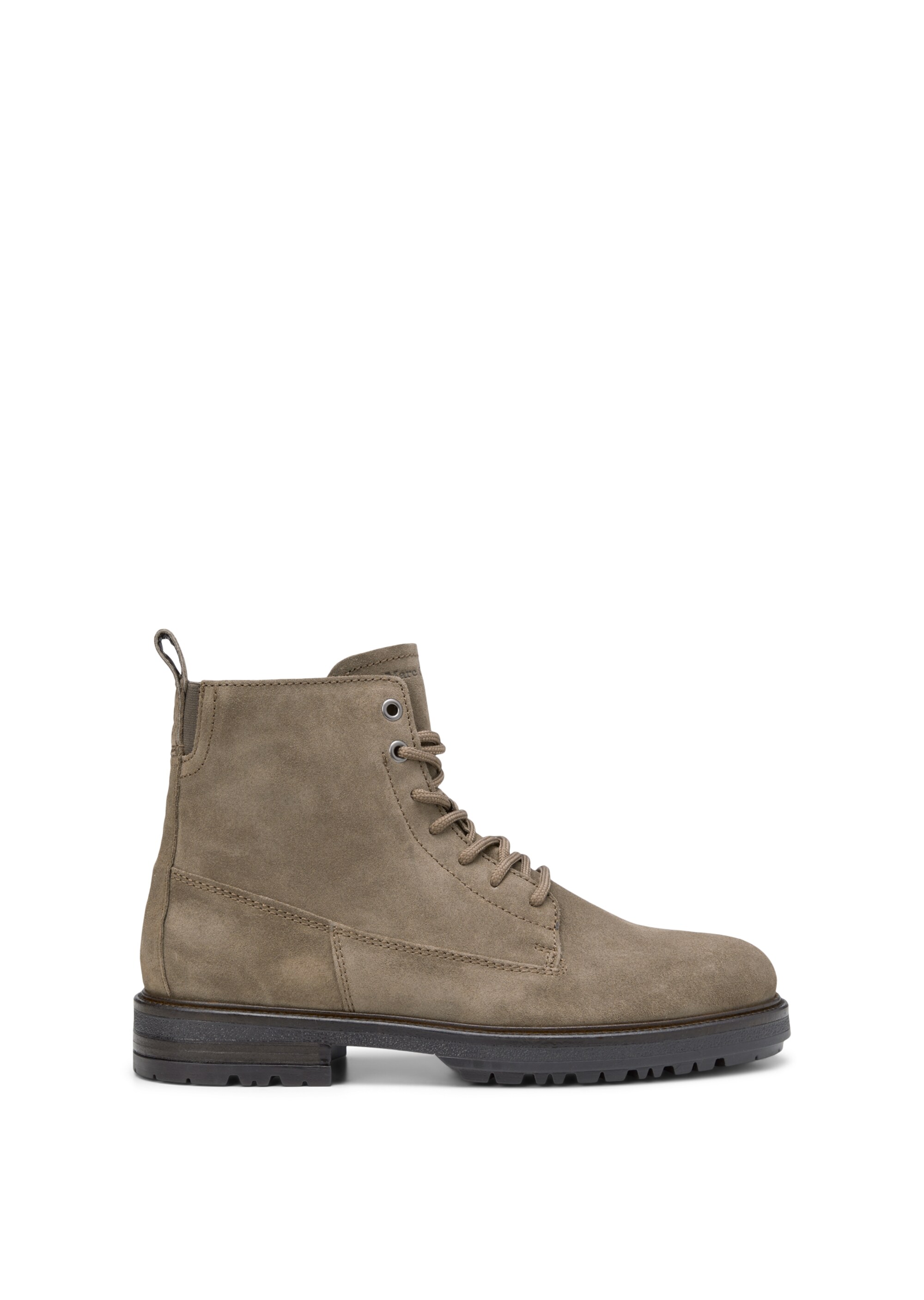 Schnürstiefel aus edlem Velours-Rindleder