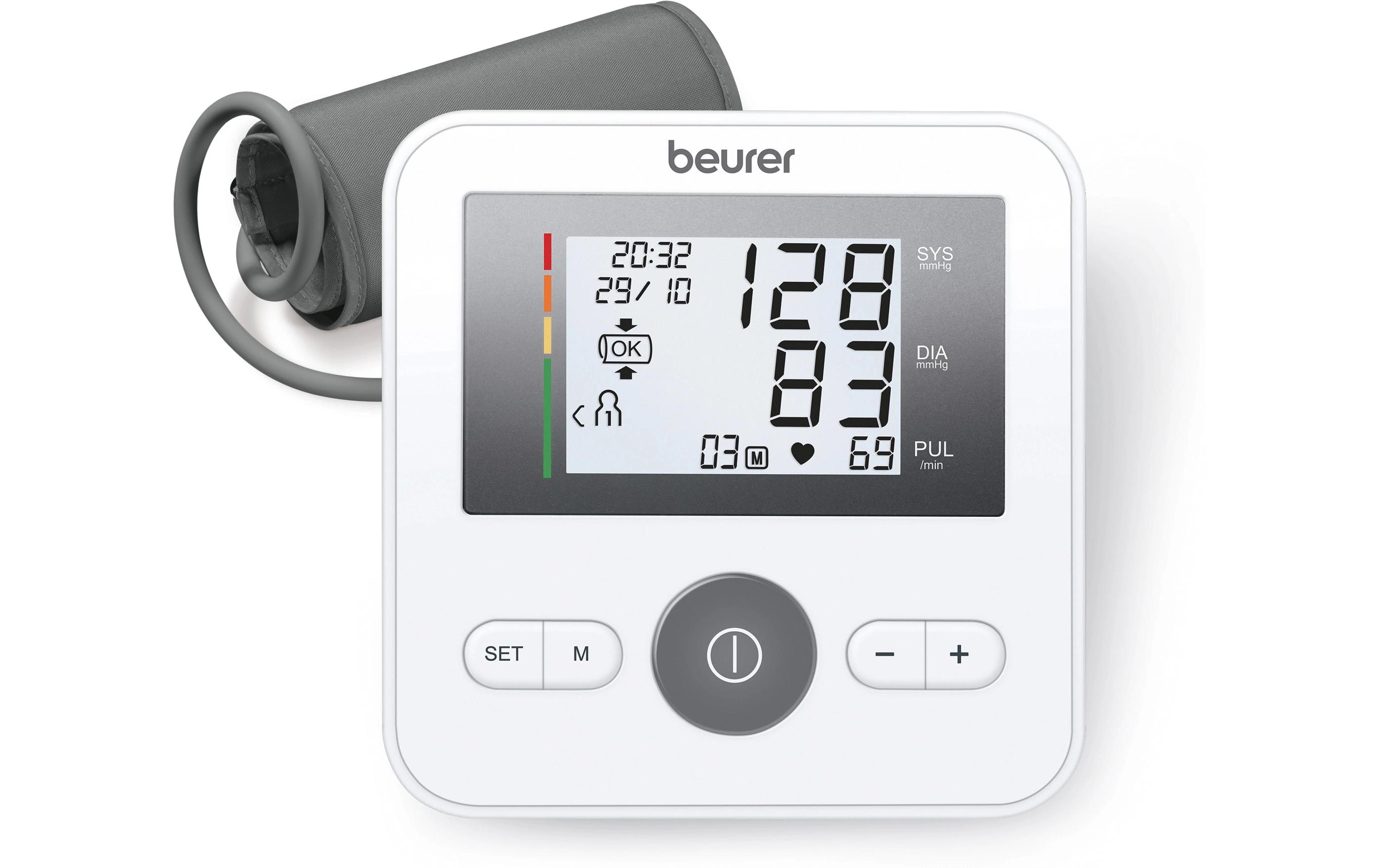 Blutdruckmessgerät BM27+Oberarm-Blutdruckmessgerät
