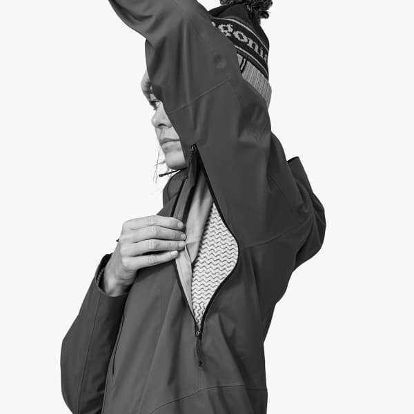 Veste ski de randonnée PATAGONIA W'S STORMSTRIDE JKT BURL RED
