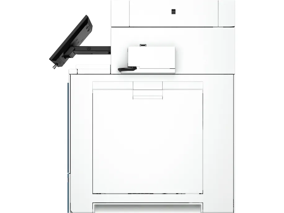 HP LaserJet Enterprise Flow MFP 5800zf - Multifunktionsprinter - farve - laser - Legal (216 x 356 mm) (original) - A4/Legal (medie) - op til 43 spm (kopiering) - op til 43 spm (udskriver) - 650 ark - 33.6 Kbps - Gigabit LAN, USB 2.0 vært, USB 3.0, US
