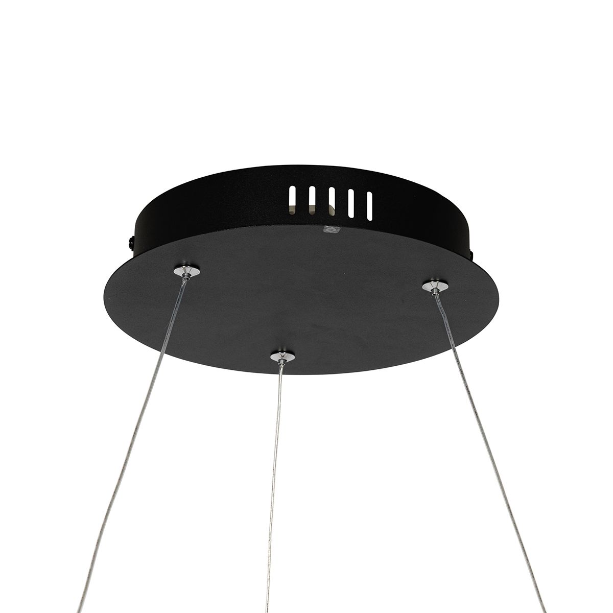 Hanglamp zwart 80 cm incl. LED 3-staps dimbaar - Girello
