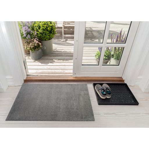 Tica Copenhagen Unicolor Gulvtæppe, Steelgrey, 60x90 cm