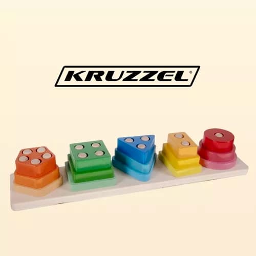 Sorter Klossene Leke for Barn – Pedagogisk