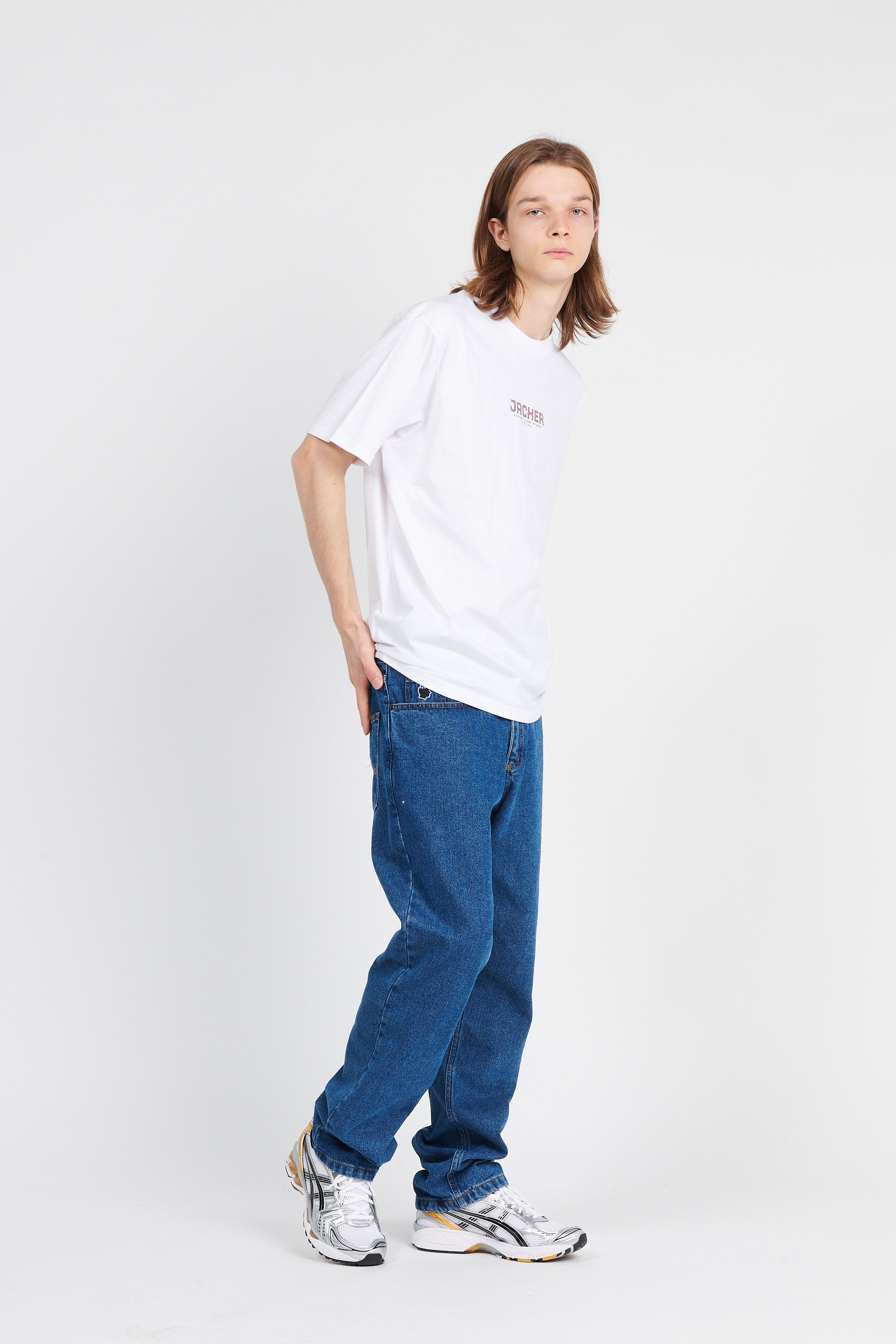 JACKER T-shirt Liquor Store Blanc