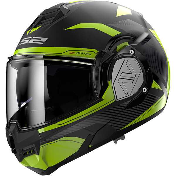 LS2 - Casque FF906 Advant Revo Noir / Jaune fluo