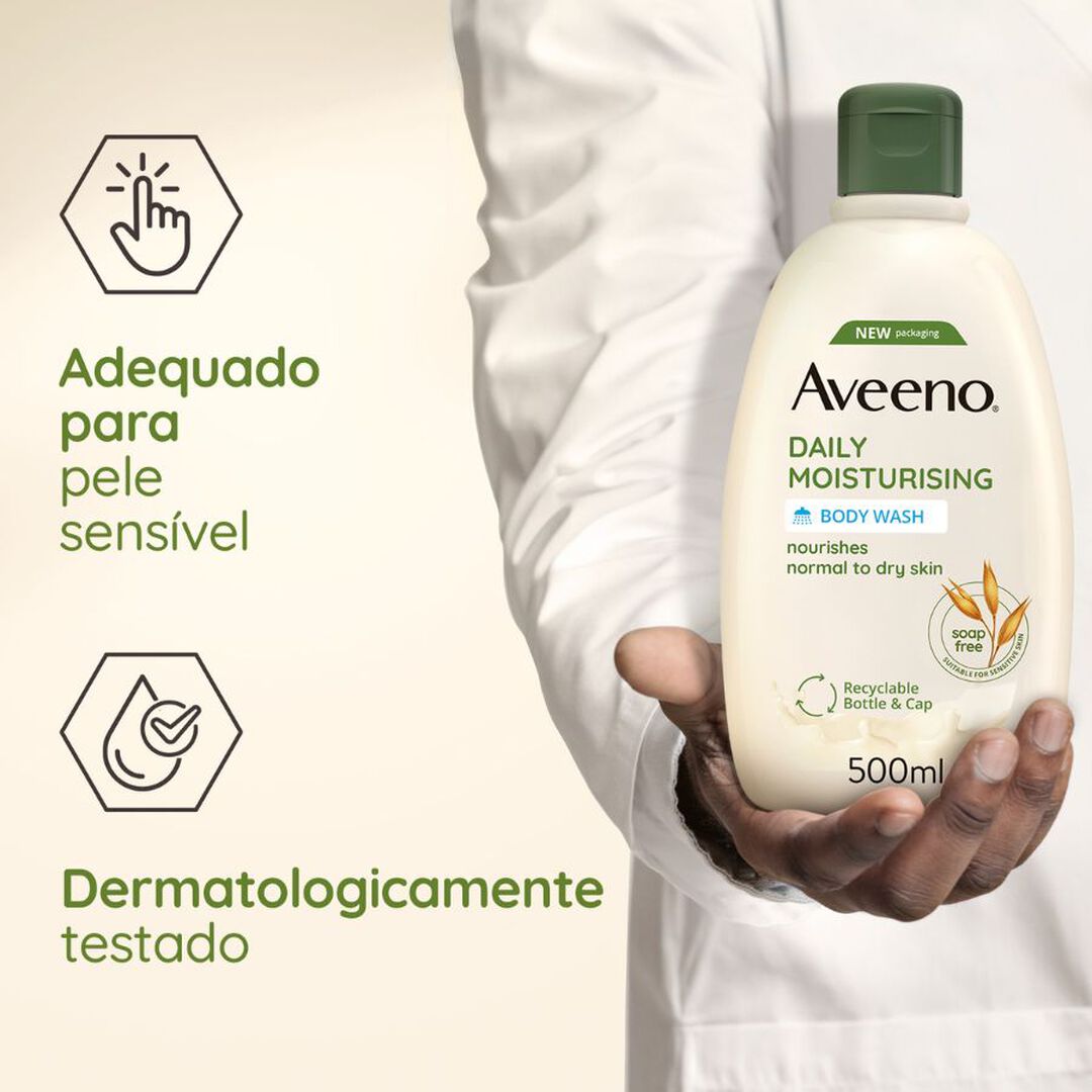 AVEENO  Daily Moisturising - Gel de Banho - 500ml