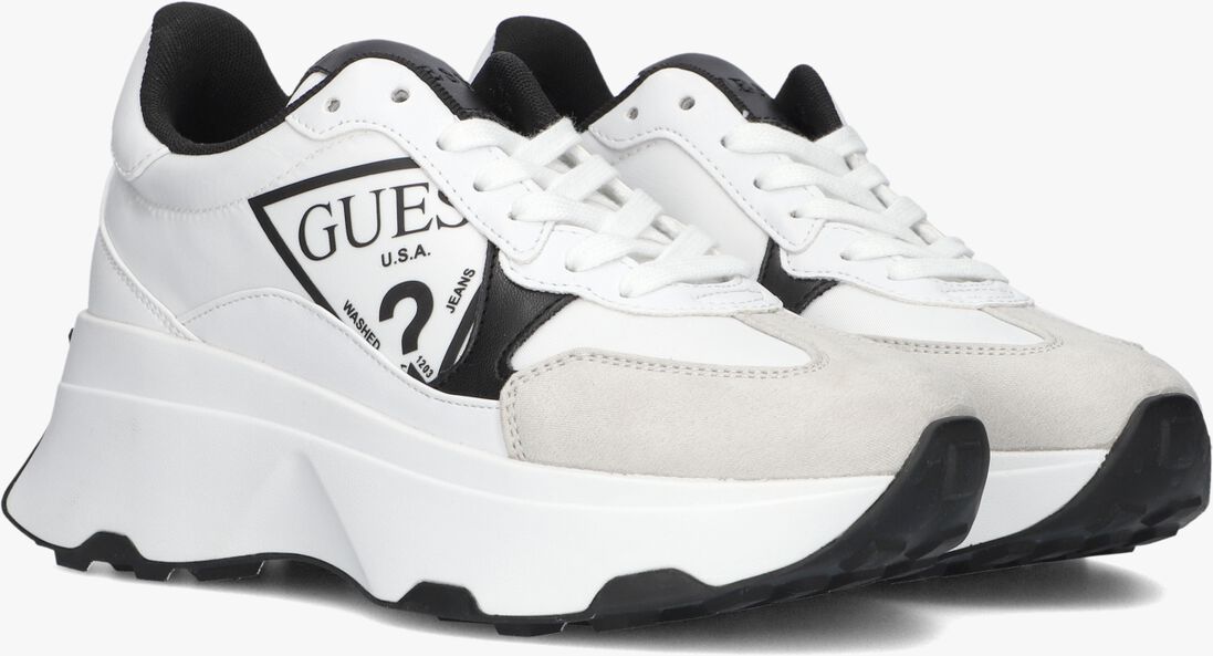 GUESS witte guess lage sneakers calebb