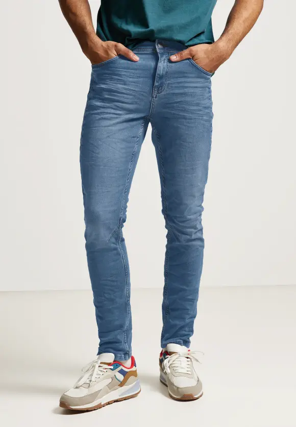 Regular Fit Jeans - clear blue random wash