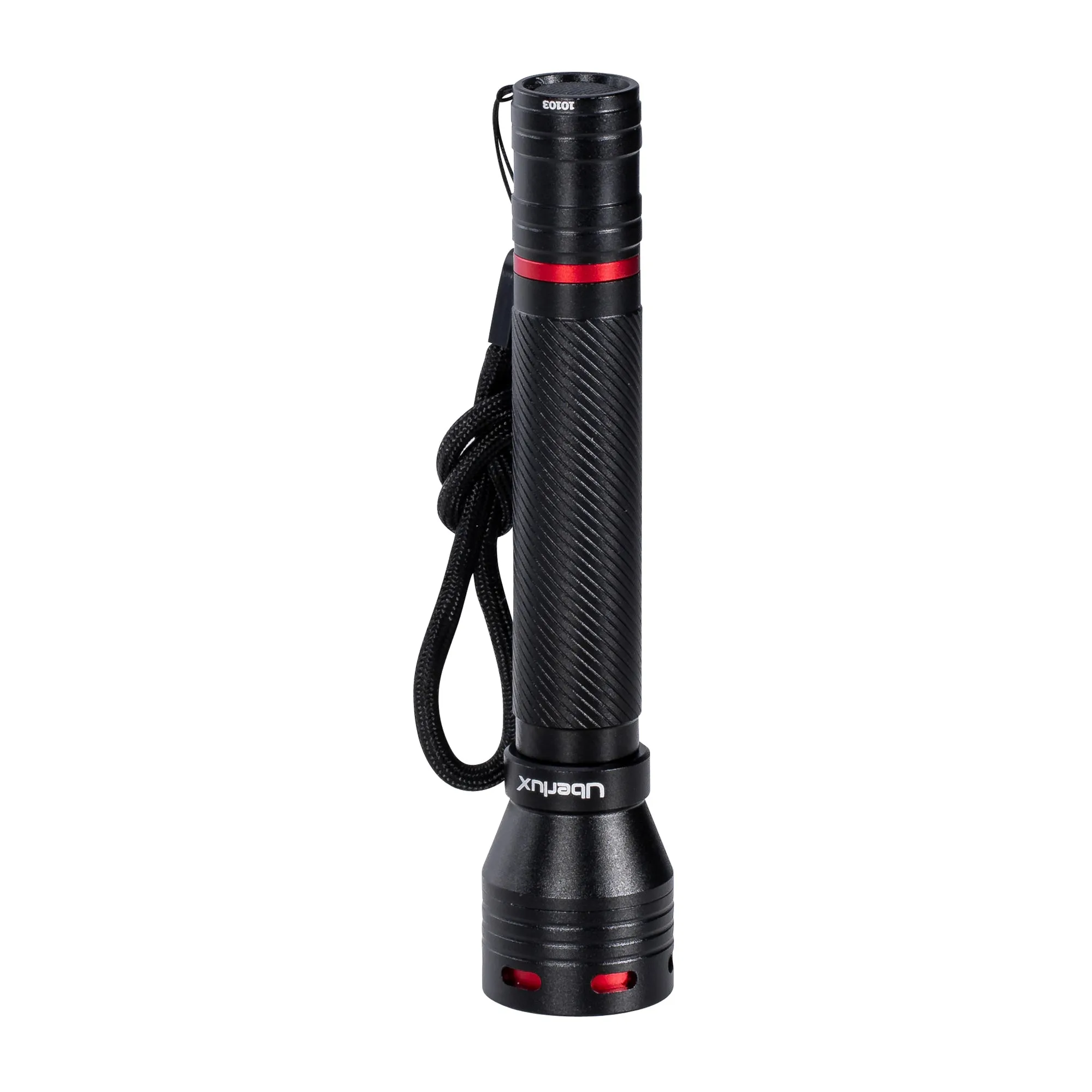 KH Security -  Taschenlampe Uberlux mit Zoom 180 Lumen schwarz