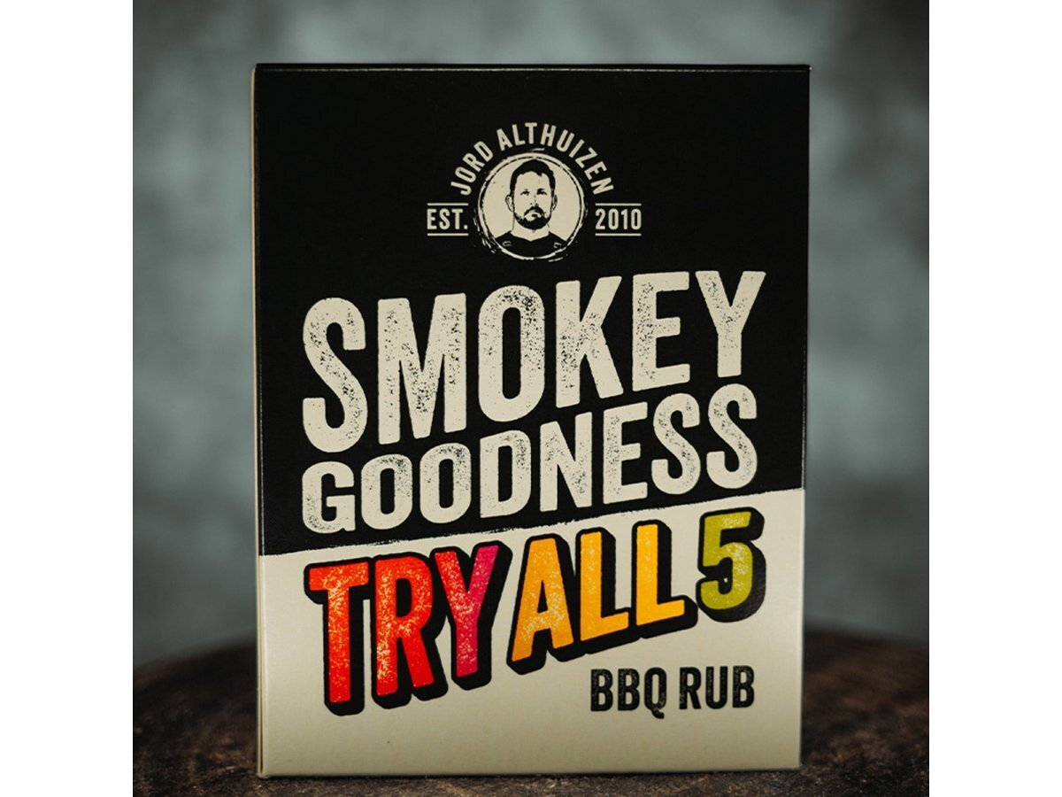 Smokey Goodness Try All 5 barbecue rubs