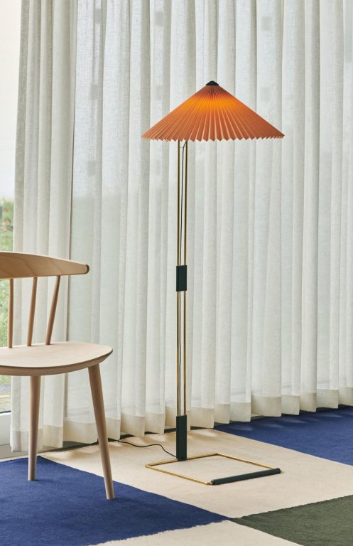 Hay Matin vloerlamp LED peach