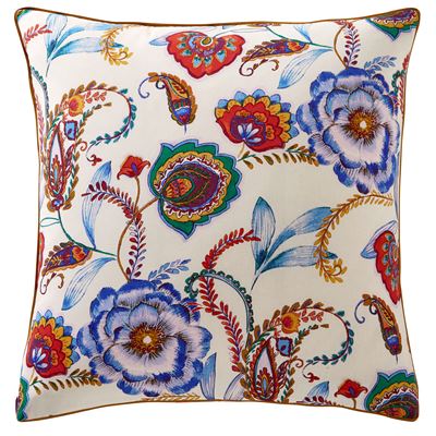 Linge de lit fleurs perses - BECQUET CRÉATION