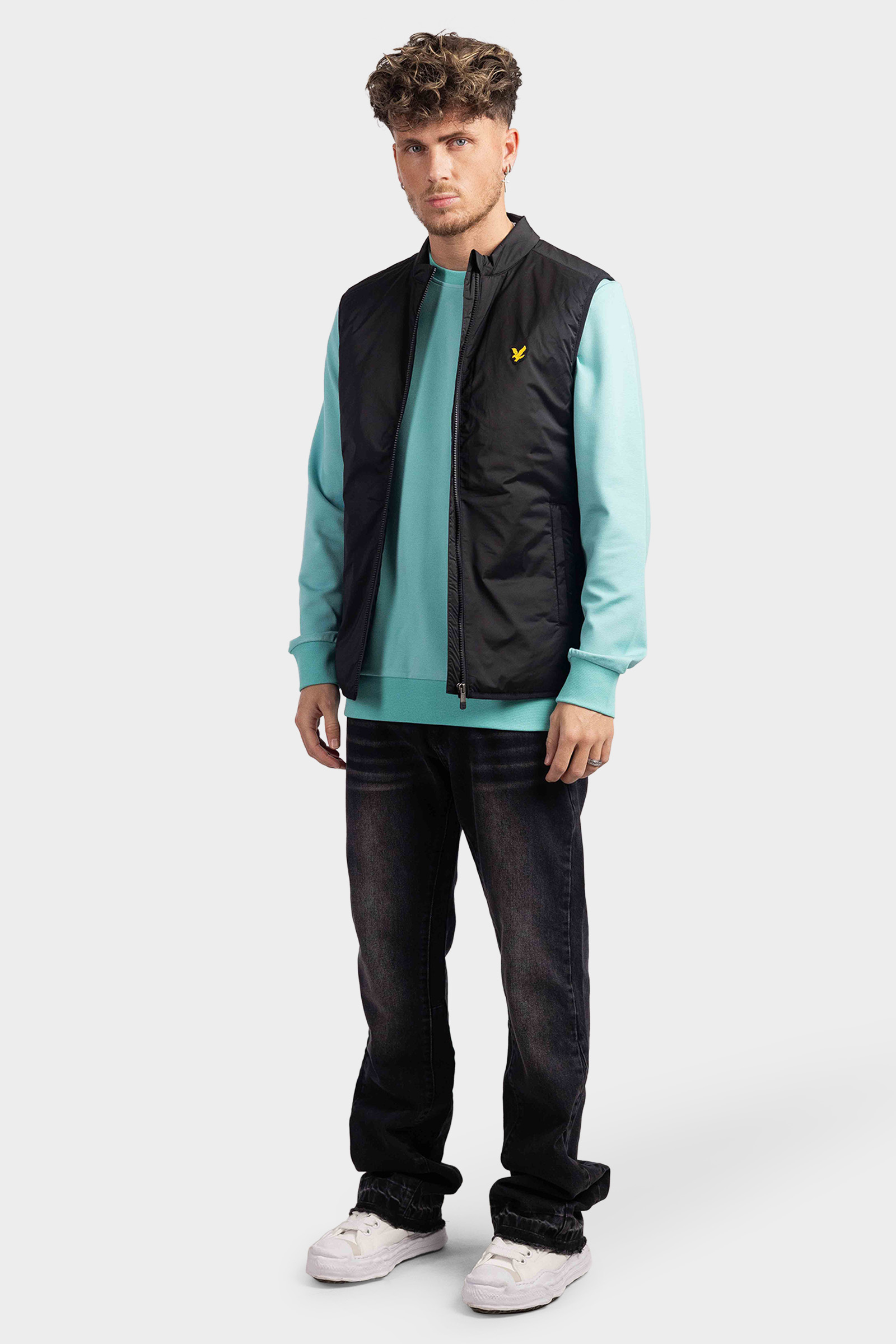 Lyle & Scott Golf Bodywarmer Heren Zwart