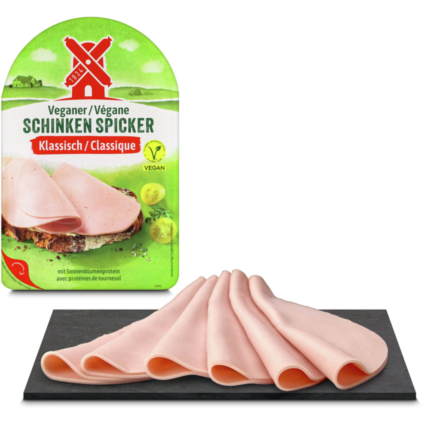 Rügenwalder vegane Alternative zu Schinken Spicker -