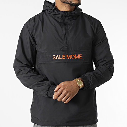 Coupe-Vent Nounours Noir Orange