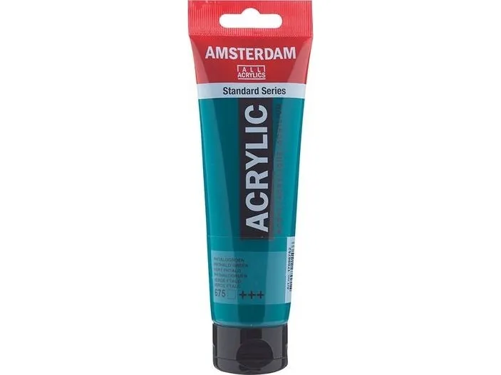 Amsterdam Standard Series Akrylrør 120 ml Phthalo Green 675