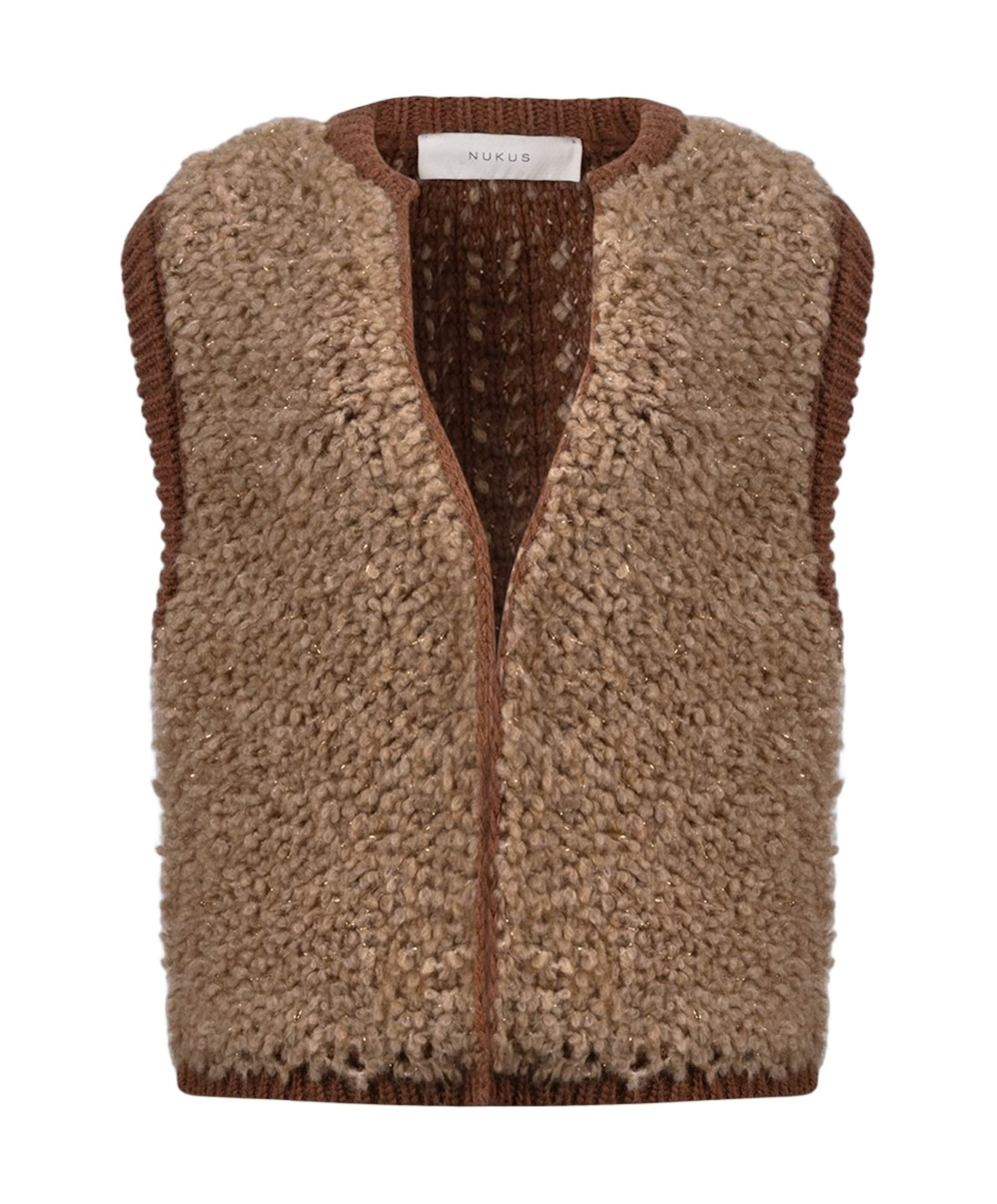 Nukus Dames gilet beige