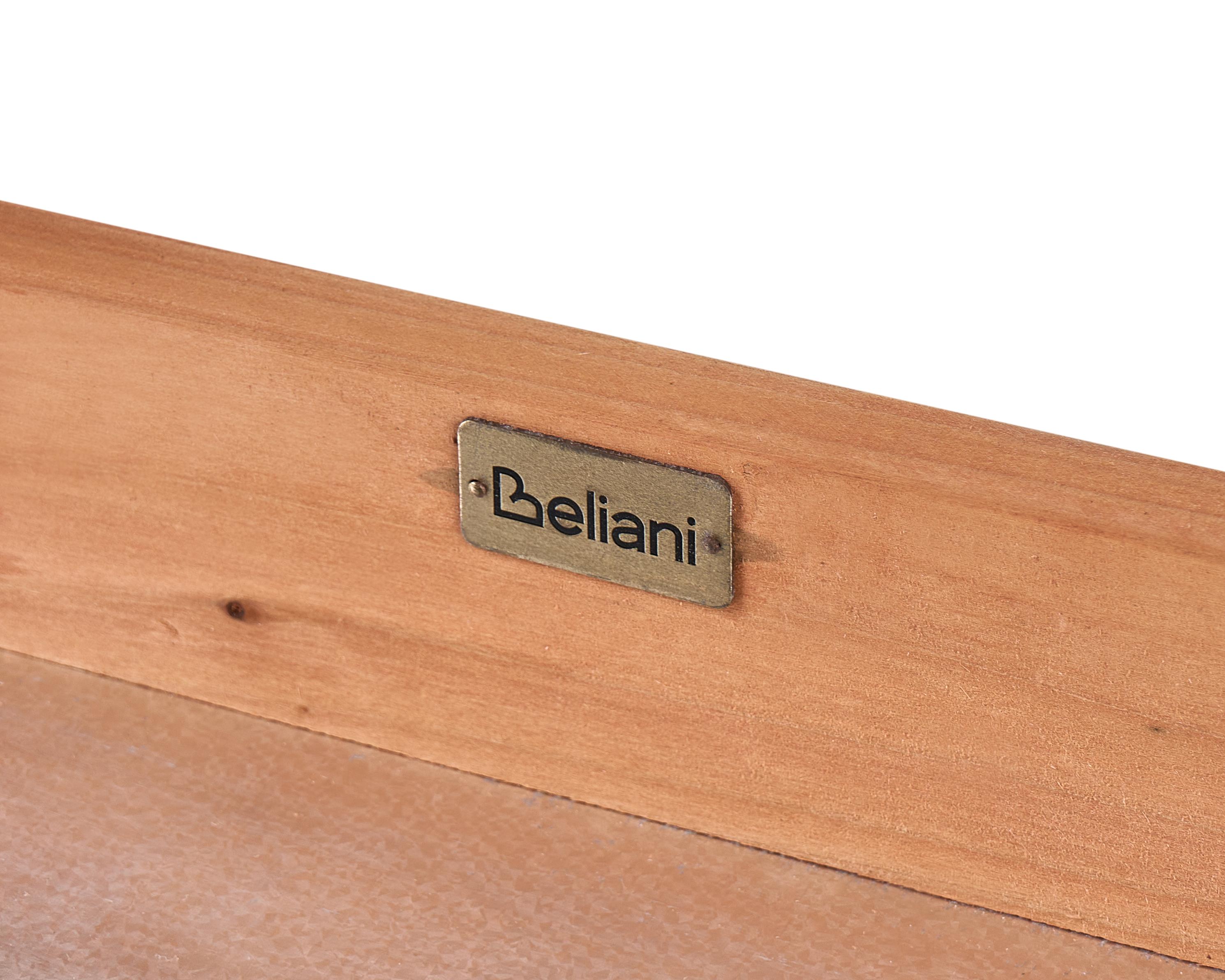 Oppottafel ALTOLIA Dennenhout 70 cm 40 cm Bruin