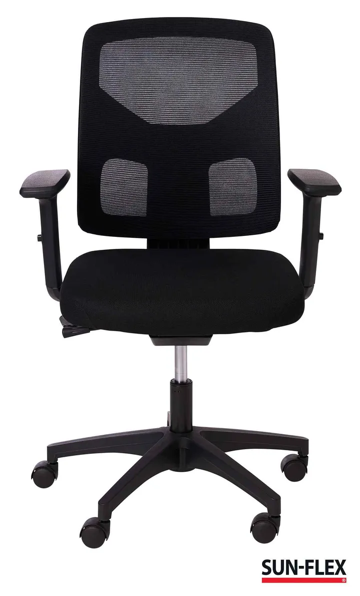 Kontorstol SUN-FLEX®OFFICECHAIR MESH, sort