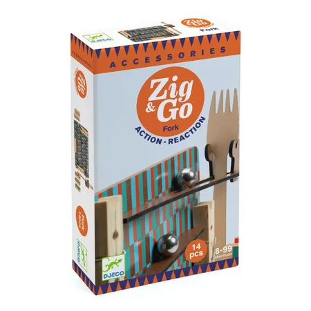 Djeco Zig & Go - Gabel - 14 Teile