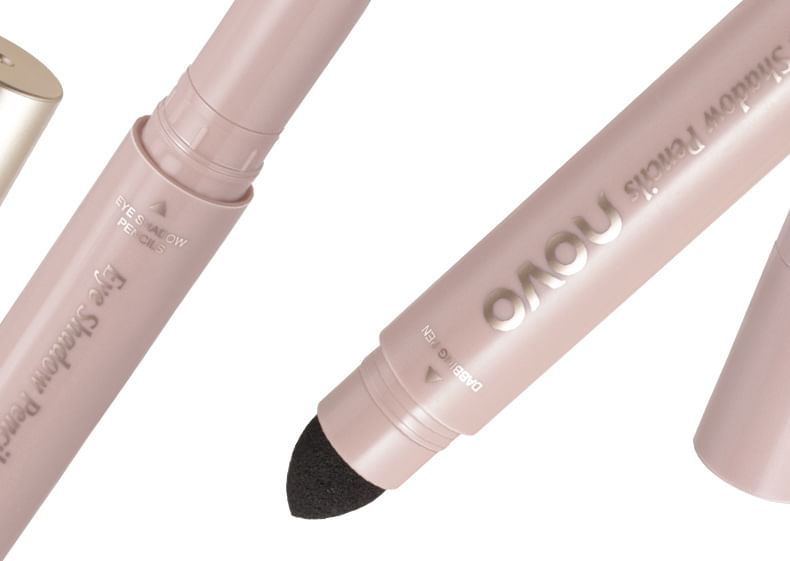 NOVO - Oogschaduwpotlood met dubbele kop - 6 kleuren