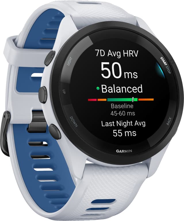 Garmin Forerunner 265 sportsur (hvid)