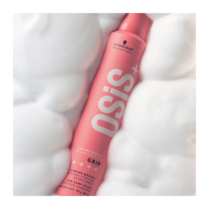 Mousse fixation extra forte OSiS+ Grip Schwarzkopf 200ML
