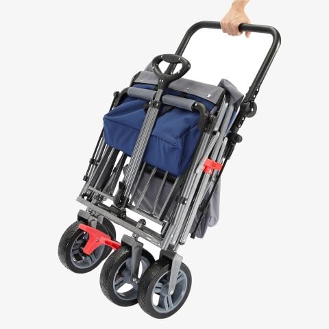 Bollerwagen mit Dach Premium