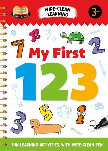 My First 123 - Wipe Clean Workbook (Paperback)