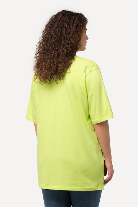 T-Shirt, Rundhalsausschnitt, Relaxed, Halbarm