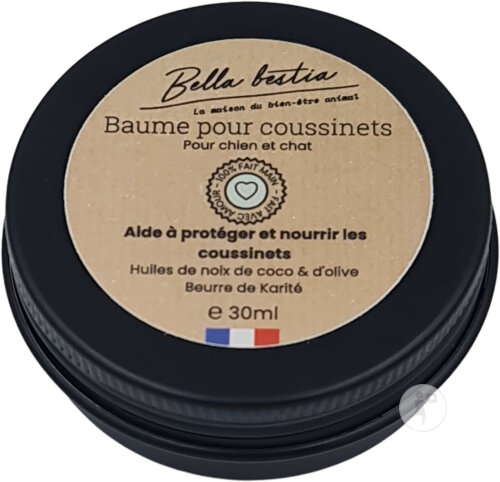 Bella Bestia Baume Pour Les Coussinets Chiens Et Chats 30ml