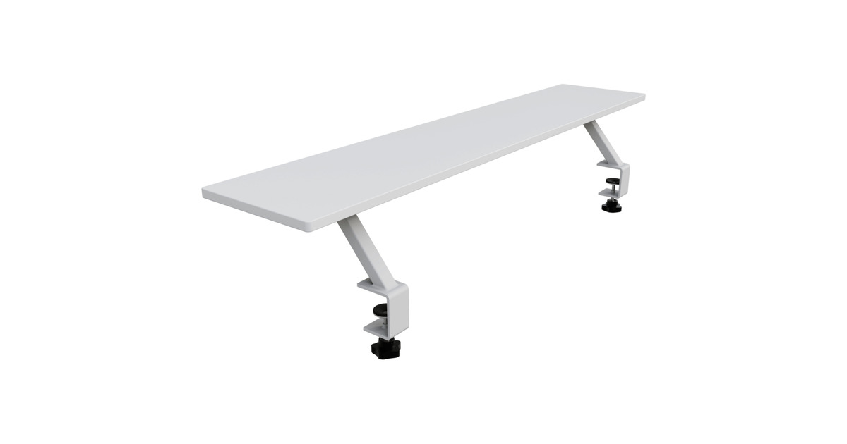 ArozziArena Desk Riser Large - White bevestiging  (Wit)