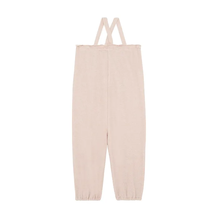 Zhoe & Tobiah Salopette Molleton | Beige rosé