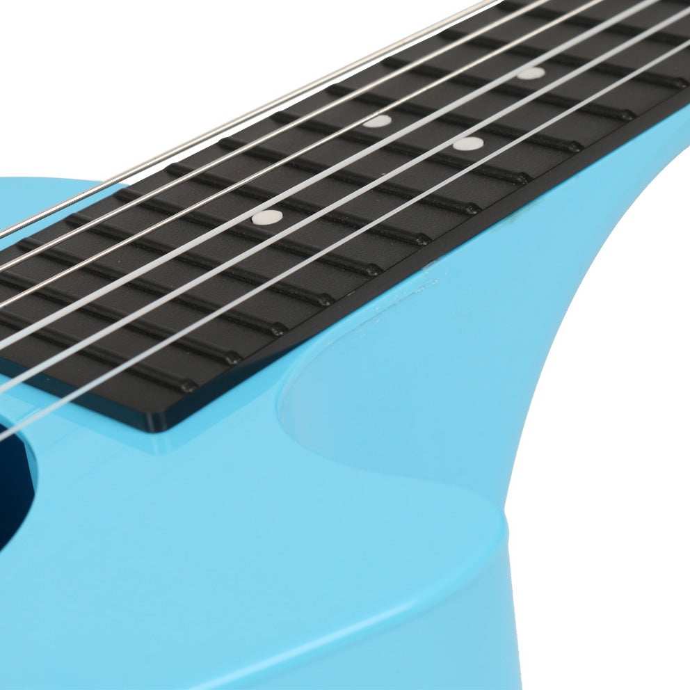 Korala PUG-40-LBU polycarbonaat guitarlele blauw