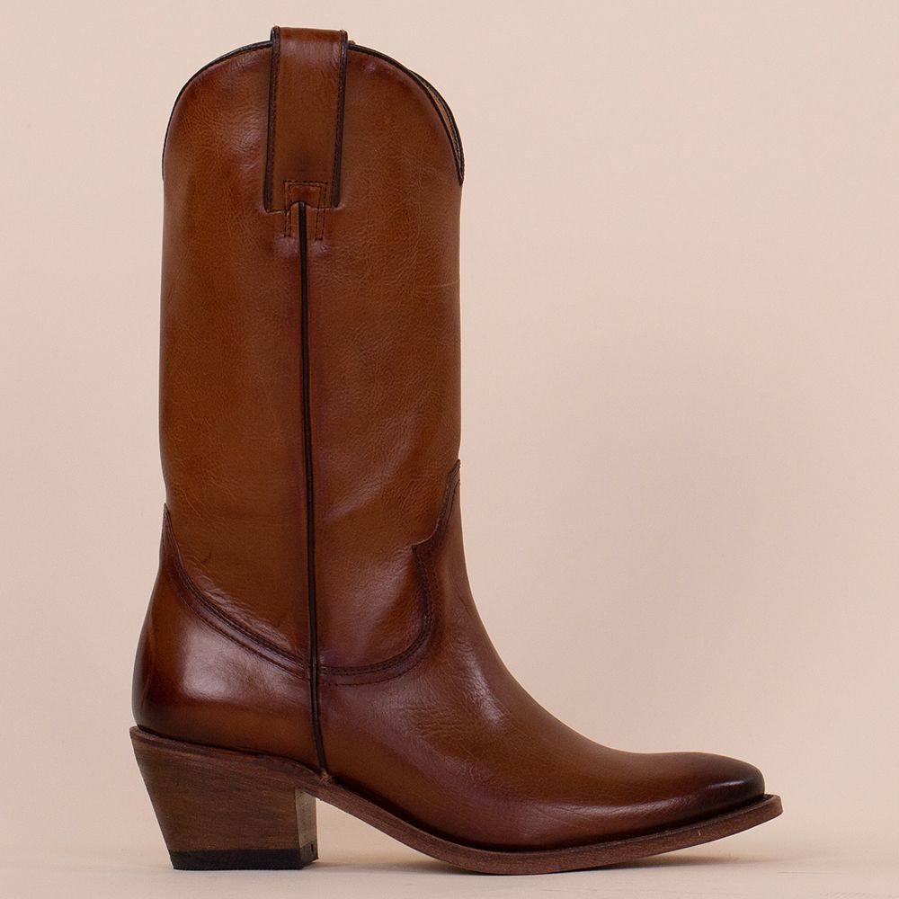 Perlita Peaches laarzen bruin