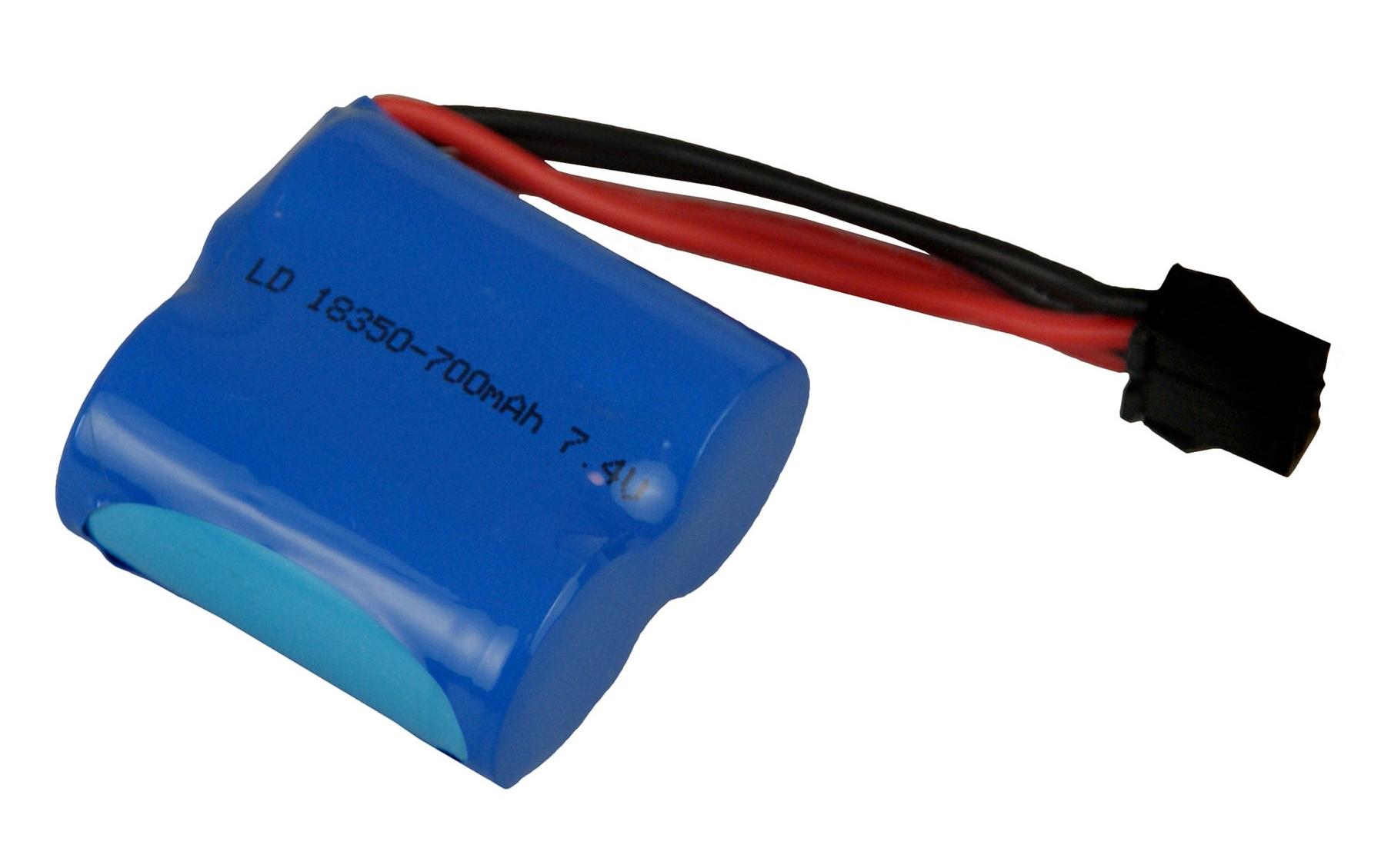 RC-Akku Li-Ion 600 mAh 7.4 V2S Li-Ion Akku passend zu Amewi Neon Hornet Mono Speedboot