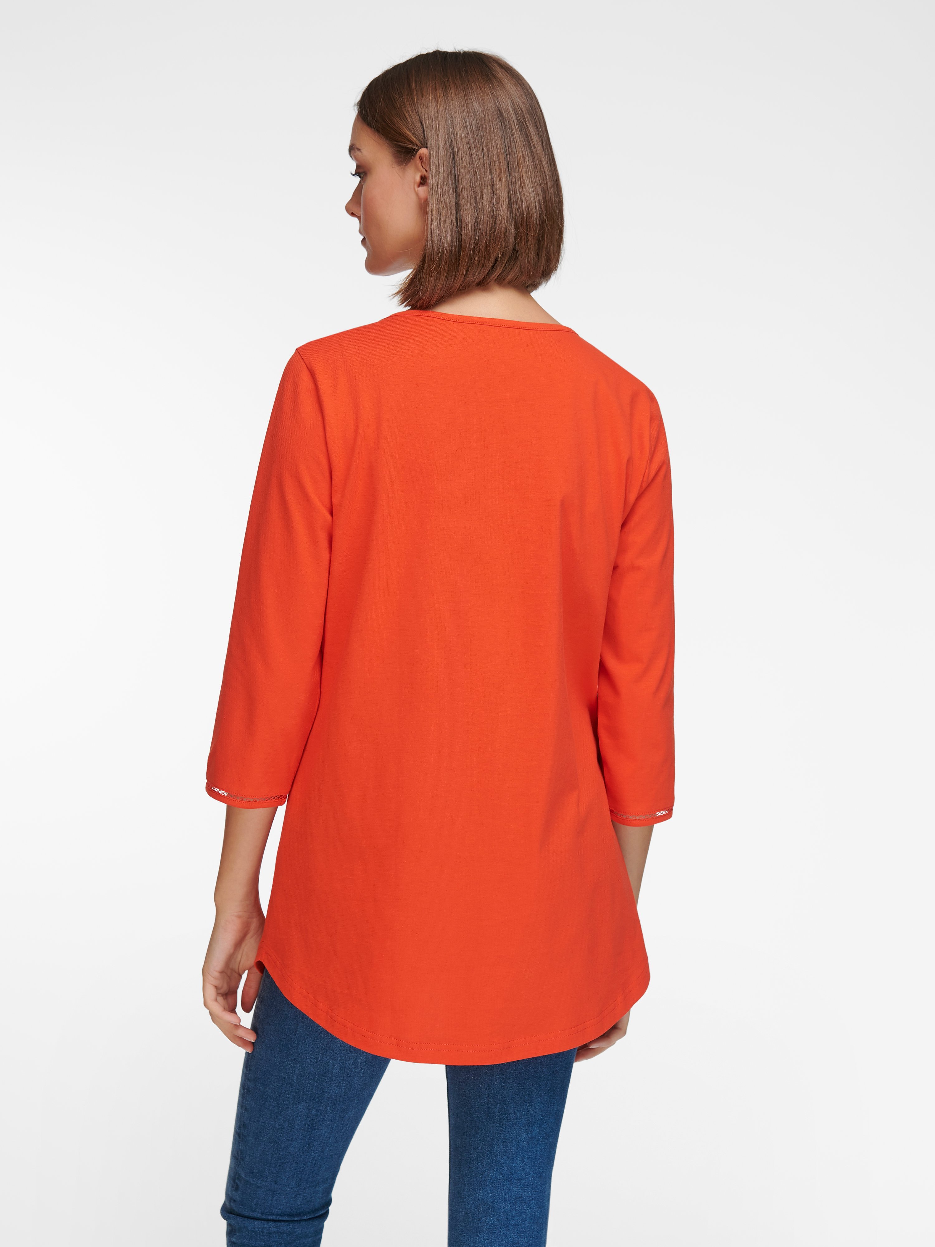 Rundhals-Shirt