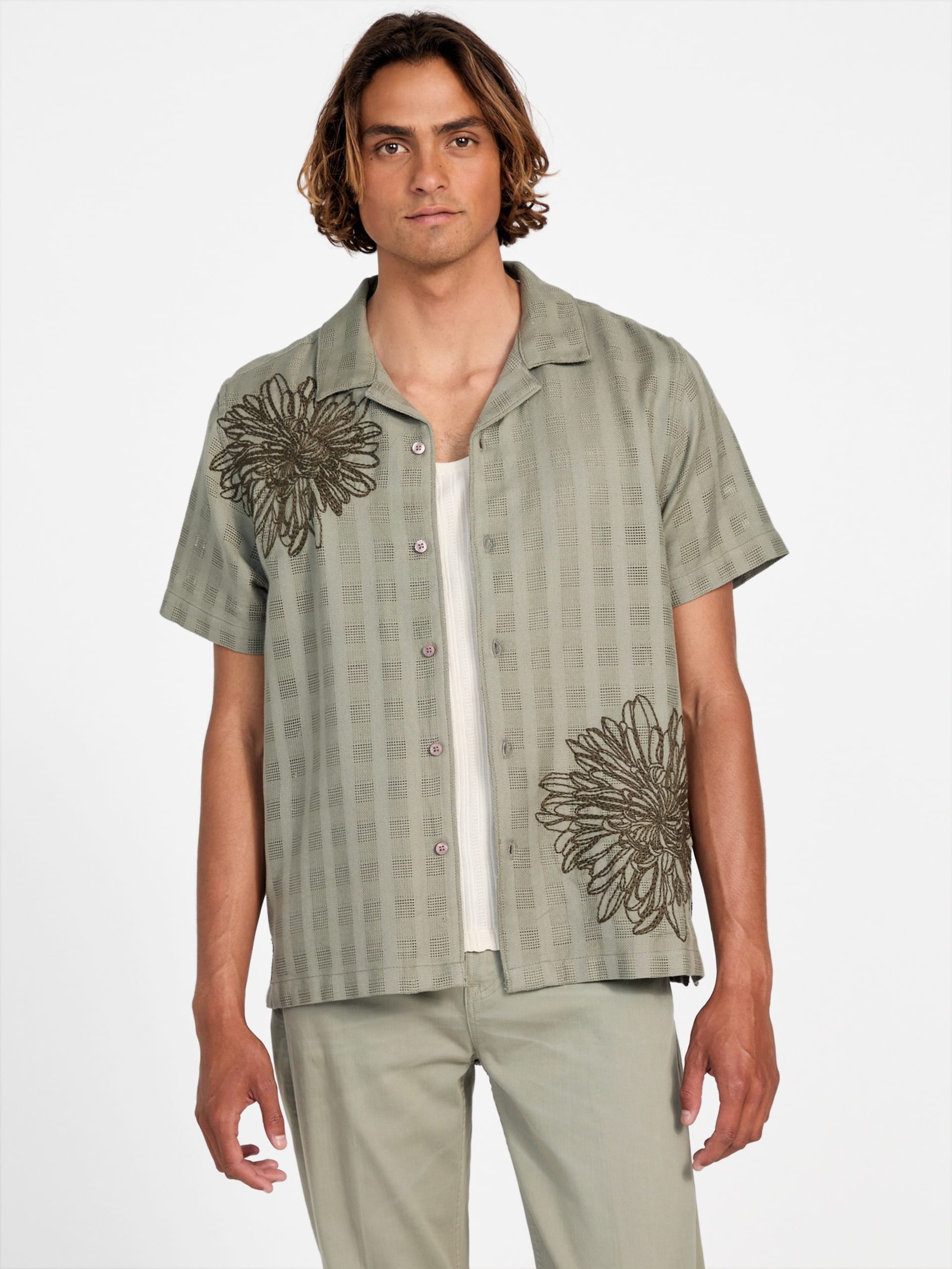 Camisa Conrad Bordada