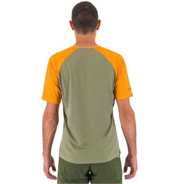T-shirt randonnée KARPOS MOVED EVO JERSEY CEDAR GREEN/RADIANT