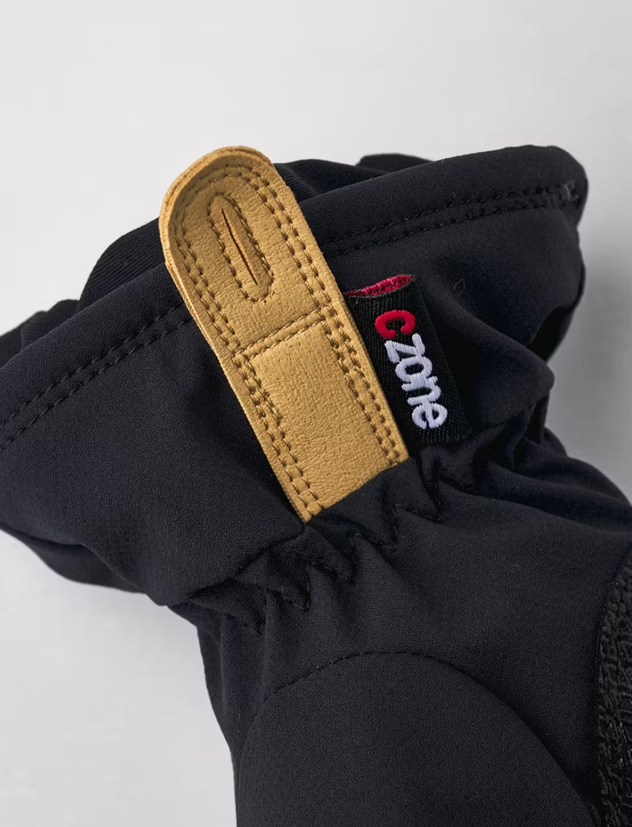 Hestra CZone Pluto JR 5-Finger<br>Vind og vanntette hansker!