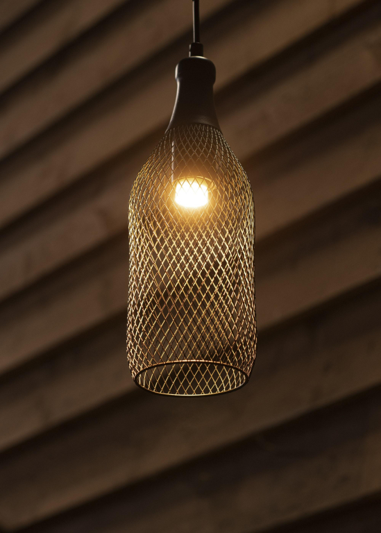 Flinders LED Button lichtbron E27 3,5W 2700K mat dimbaar