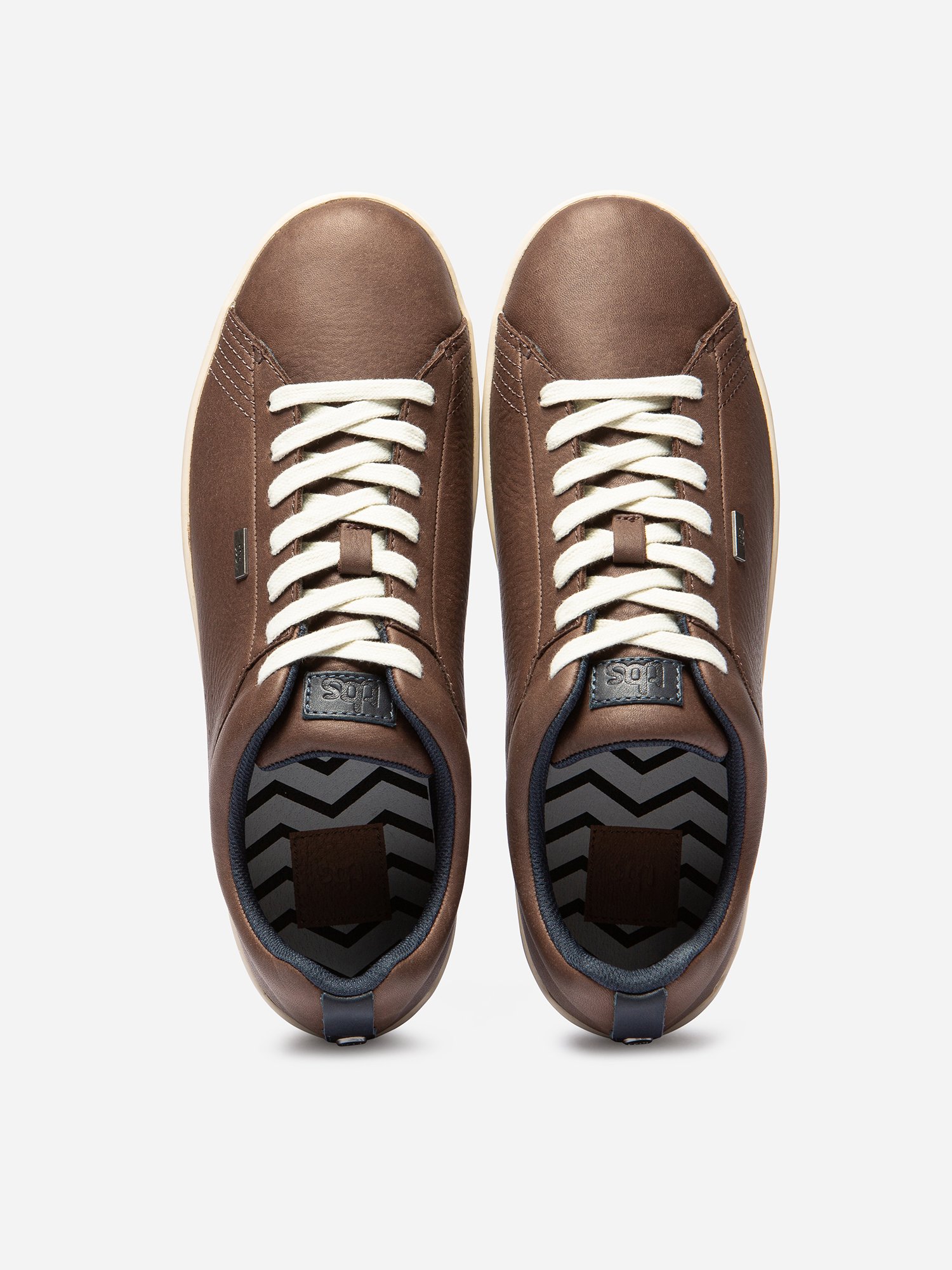 Baskets Homme Confort Purefoam Cuir Marron