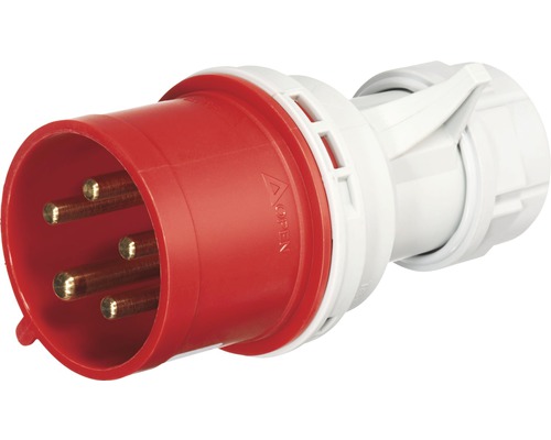 CEE-stekker PCE 32A IP44 5-polig rood/grijs