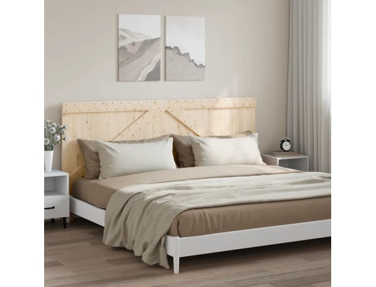 VIDAXL - Tête de lit 200x104 cm bois massif de pin