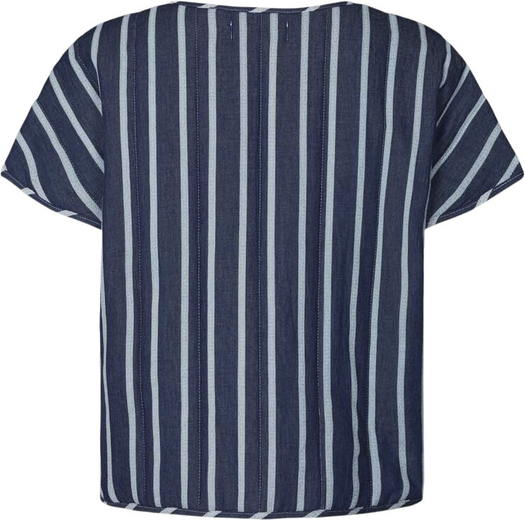 Lollys Laundry Hallie Vest Stripe