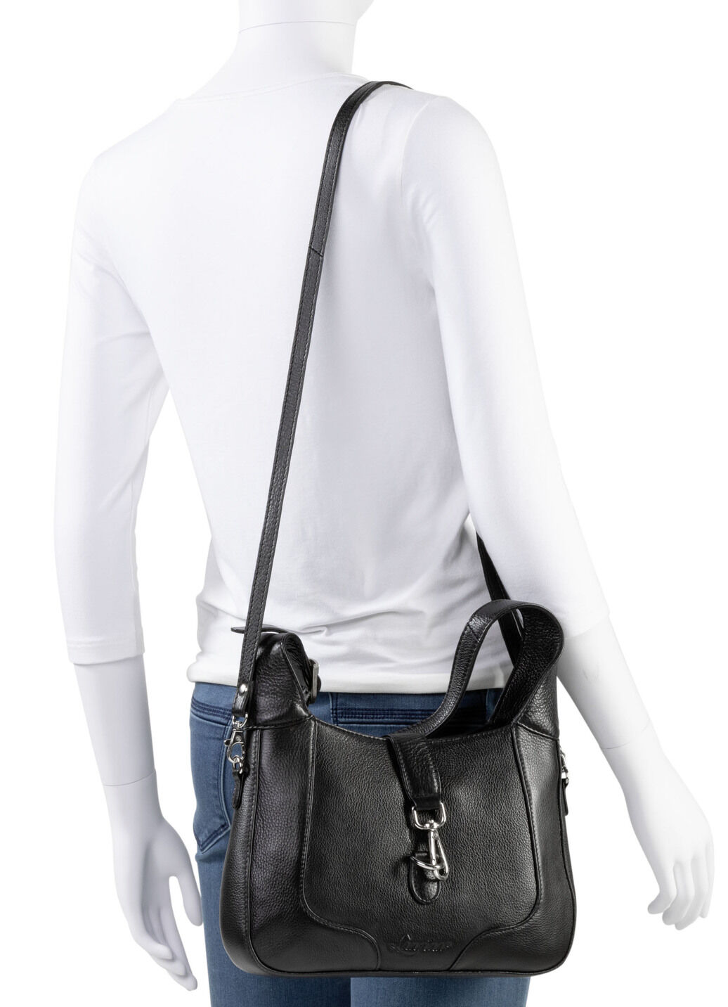 Laurina Tasche aus genarbtem Nappaleder