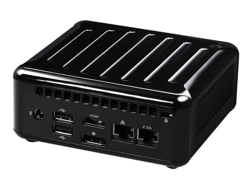ASRock Industrial 4X4 BOX-4800U - Barebone - Embedded Box PC - 1 x Ryzen 7 4800U / op til 4.2 GHz - RAM 0 GB - Radeon Graphics - Gigabit Ethernet, 2.5 Gigabit Ethernet, Bluetooth 5.2
