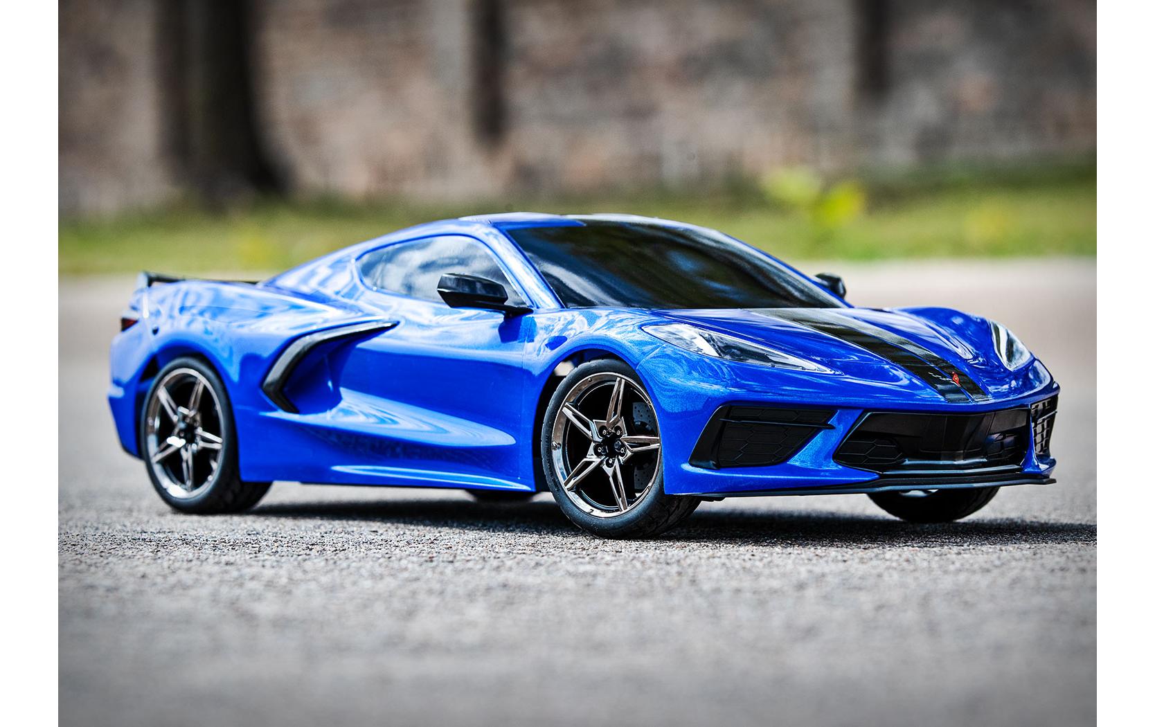 4TEC 3.0, Chevrolet Corvette C8, Blau ARTR, 1:10<br>4TEC 3.0 Chassis mit Allradantrieb und detailgetreuer Corvette C8 Stingray Karosserie