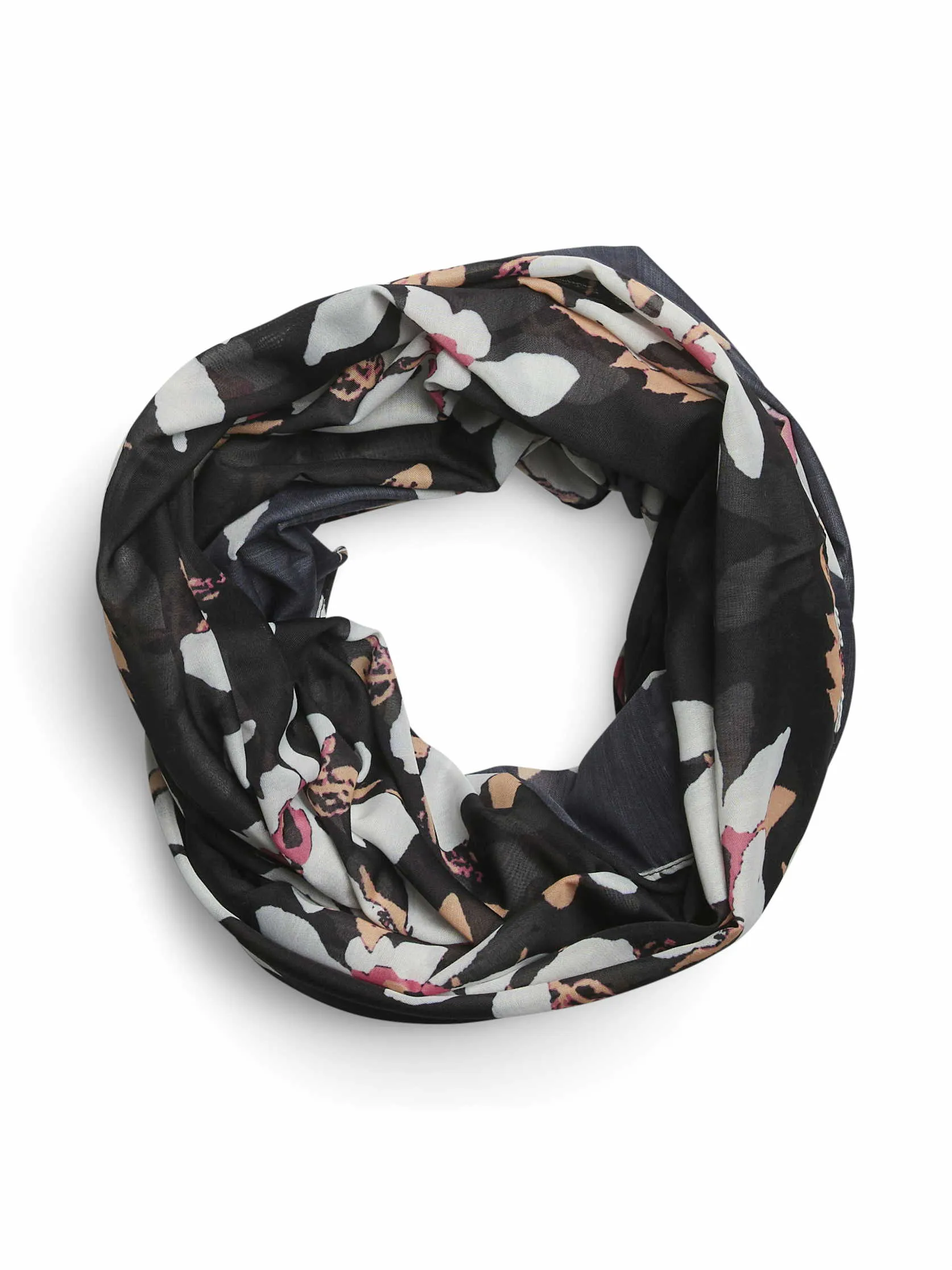 PIECES Schal Schwarz Textil