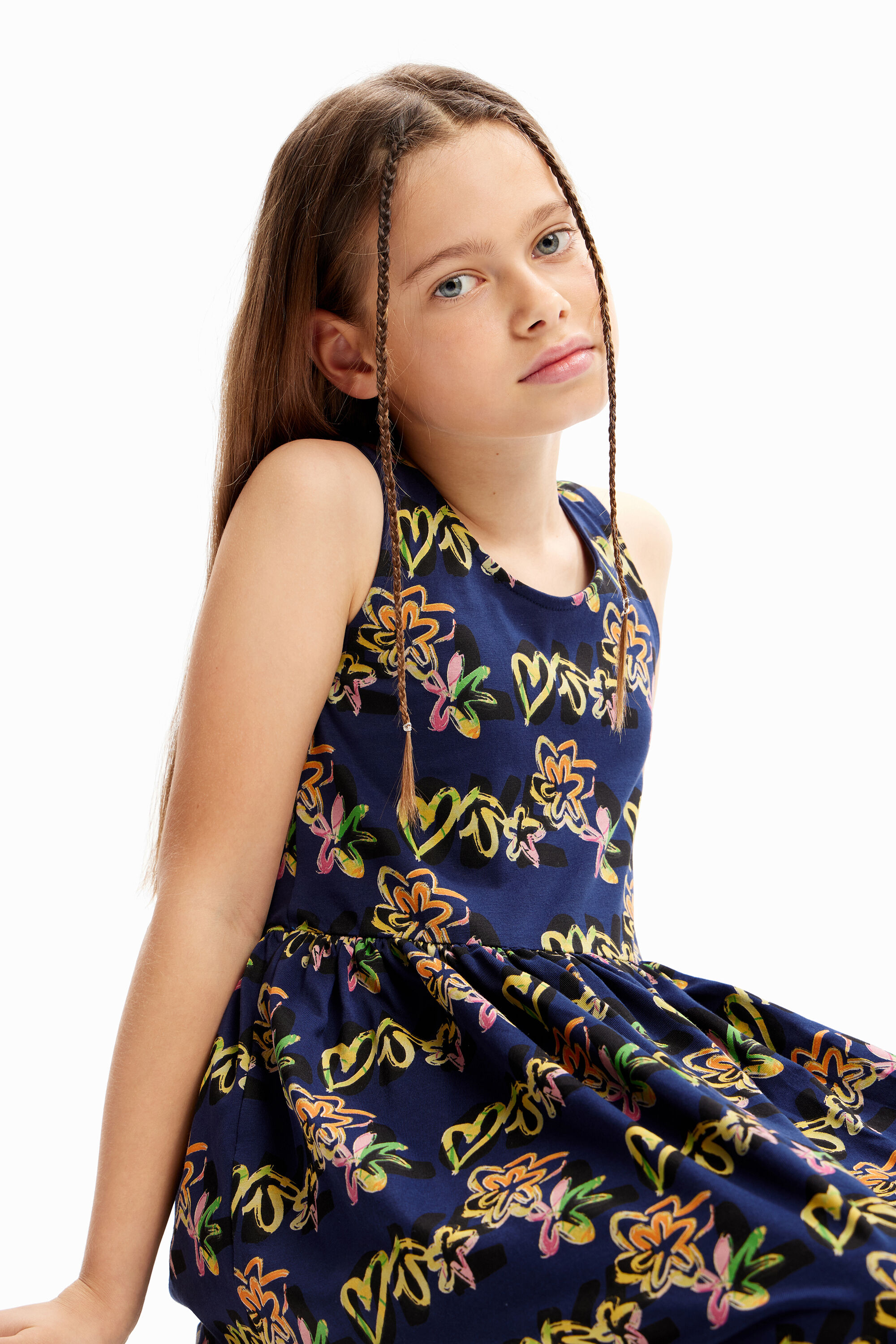 Robe sans manches Love